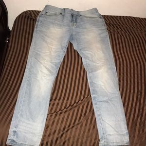 aeropostale light wash jeans